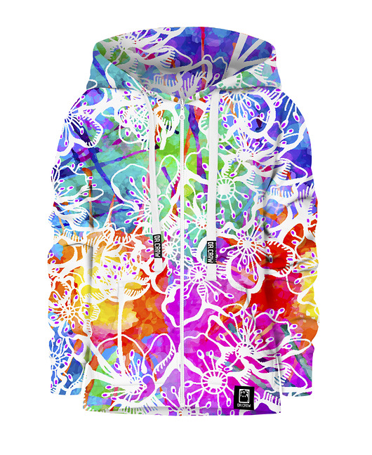 bluzy dla chłopców Bluza Zamek Chłopiec DR.CROW Colourful Pixels