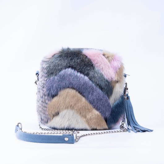 Mini torebka Nerka 2W1 na pas Pastelove Natty design