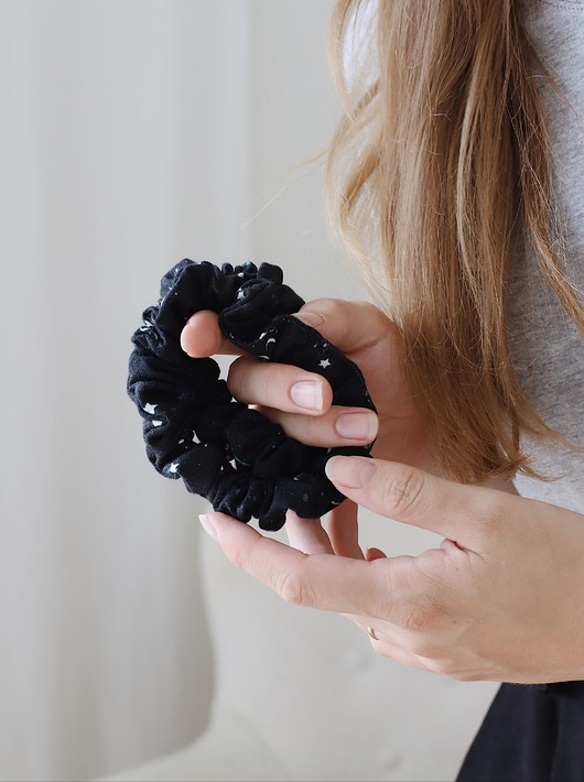 gumki do włosów Scrunchie do włosów bambusowo algowe