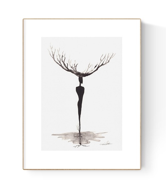 grafiki i ilustracje Grafika 21X30 malowana ręcznie na papierze