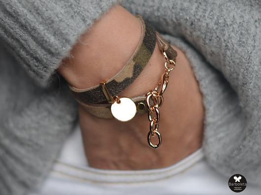 lea kamuflage gold ring barboleta