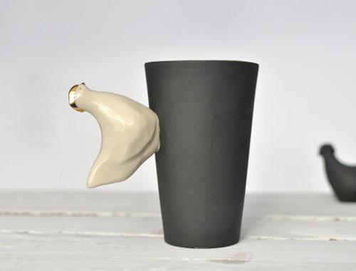 Kubek z kurką coco ceramics