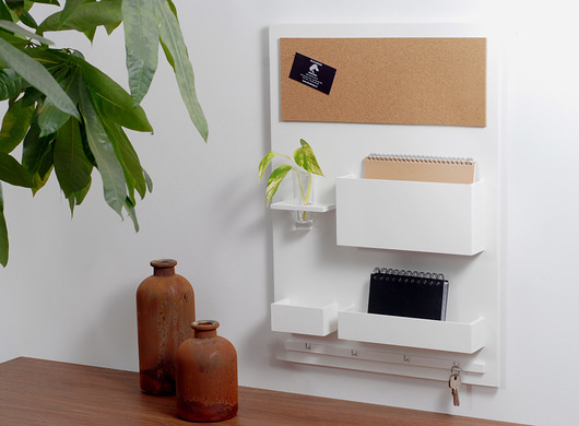 organizery Organizer - 45x63 cm, drewniany, na ścianę