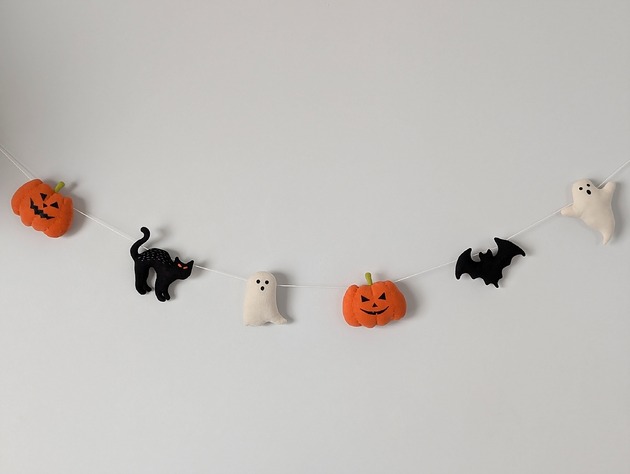 Ozdoby na ścianę Girlanda halloween