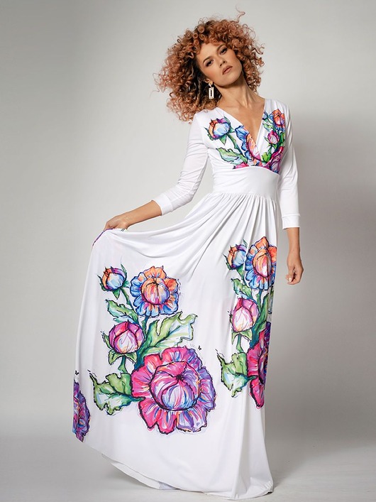 suknie ślubne Flora - Suknia ślubna w kwiaty