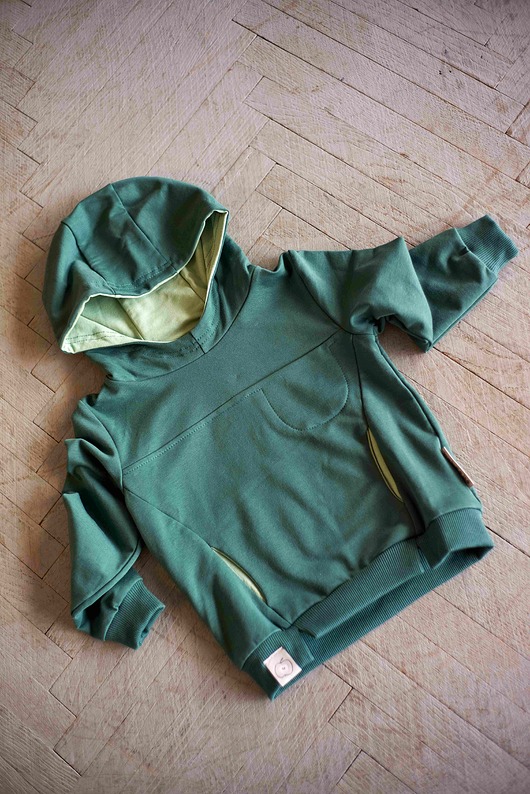 bluza LUZZZ blues - ciemna trawa BABOOKO