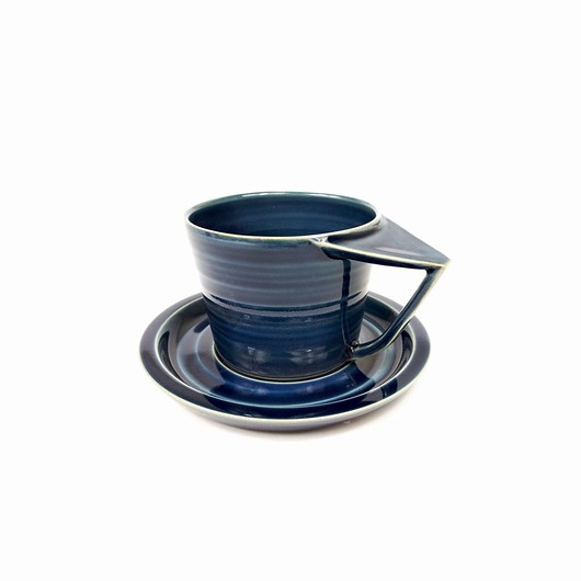 Filiżanka cappuccino,Niebieska,PANTONE 2020 MANOceramics