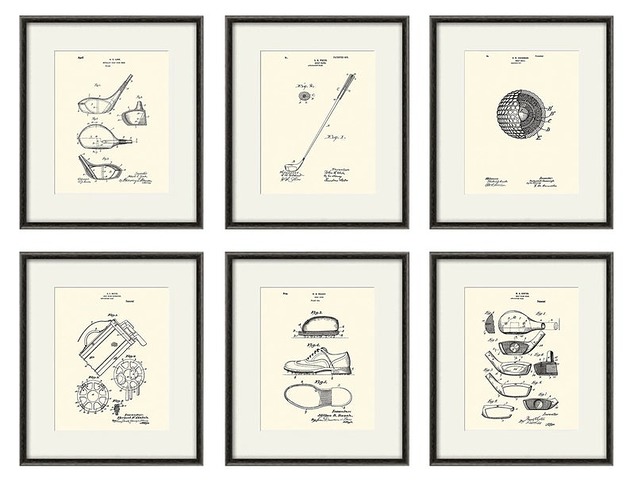grafiki i ilustracje Rysunek patent grafika golf piłka golfowa  sport