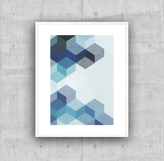 plakat 100x70 CUBE 4 ED design for fun