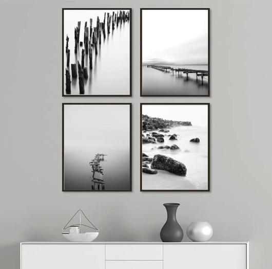 grafiki i ilustracje PLAKATY czarno białe fotografie galeria