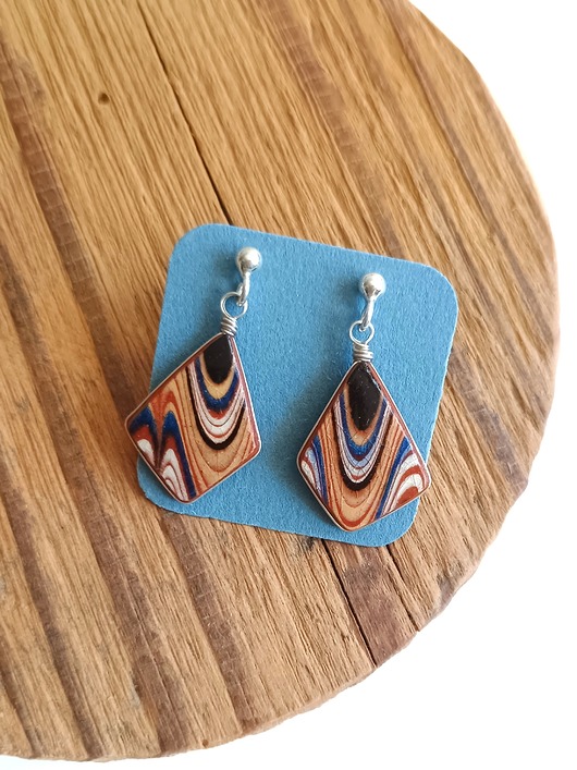 kolczyki ceramiczne Kolczyki ceramiczne bułgarskie