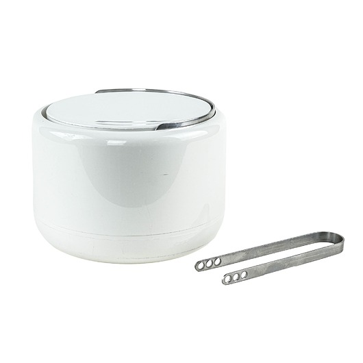 pojemniki kuchenne Wiaderko na lód Stelton, cylindryczna forma, Dania, lata 70.