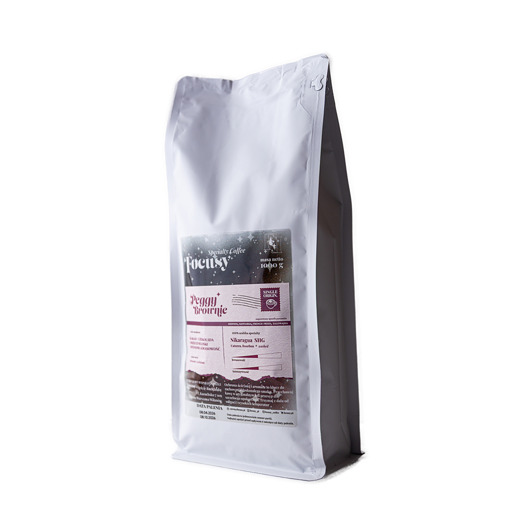 kuchnia - różne Kawa ziarnista PEGGY BROWNIE słodkie i kremowe espresso 1000 g