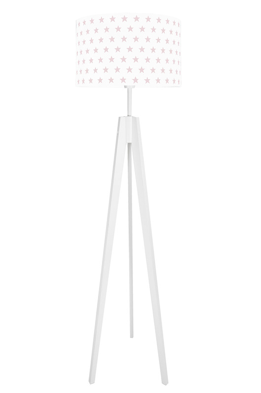 Lampa podłogowa gwiazdki różowe youngDECO