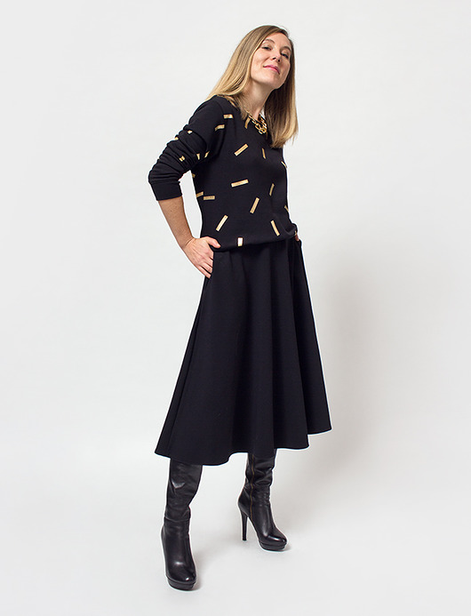 Spódnica ABAJOUR black COCOON