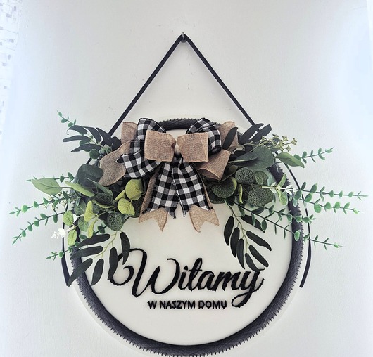 Ozdoby na ścianę Witamy w naszym domu
