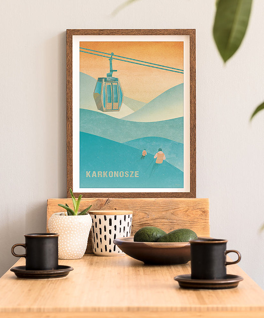 plakaty Plakat Karkonosze - góry zimą