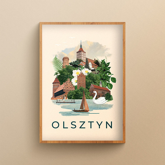 plakaty Plakat Olsztyn