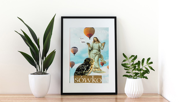 plakaty Plakat/kolaż