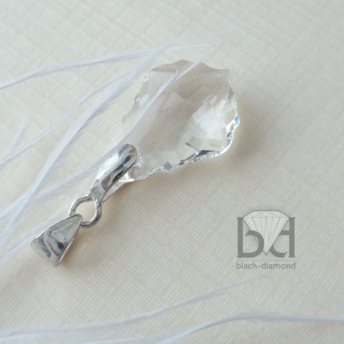 Mini Wisiorek kryształ Swarovski Black Diamond