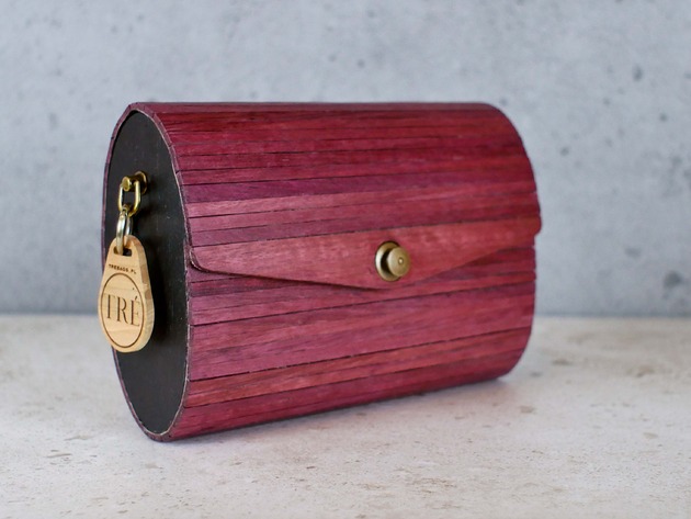 torby na ramię Torebka drewniana TRE - model ISA