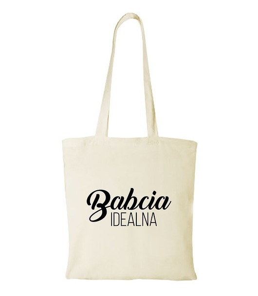 torby na zakupy Torba bawełniana "Babcia idealne nr 01"