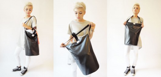 czarna torba - worek oversize provoke