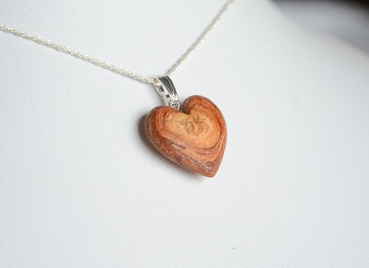 Wisore serce z kory brzozy MyPieceOfWood