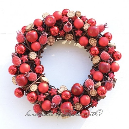 RED APPLES wianek FloraArt