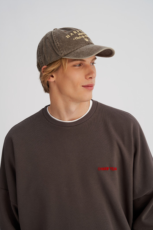 czapki i kapelusze męskie Sprana czapka z daszkiem VINTAGE brązowa