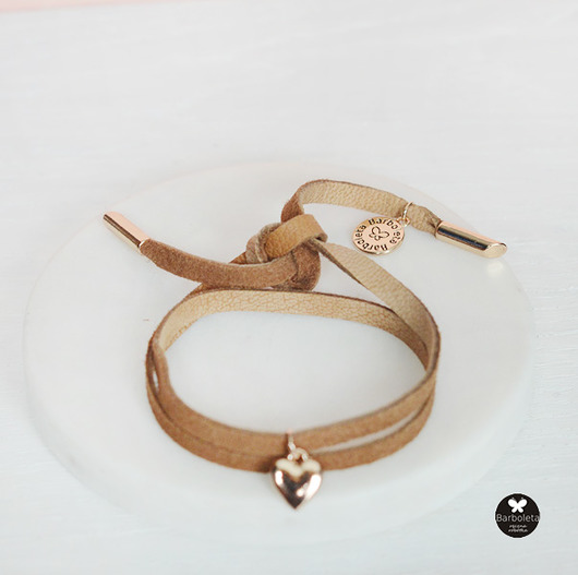 bransoletki skórzane Bransoletka zamszowa Mini foxy love