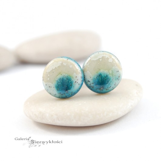 Mini wanilia z turkusem-sztyfty ceramiczne Dorca