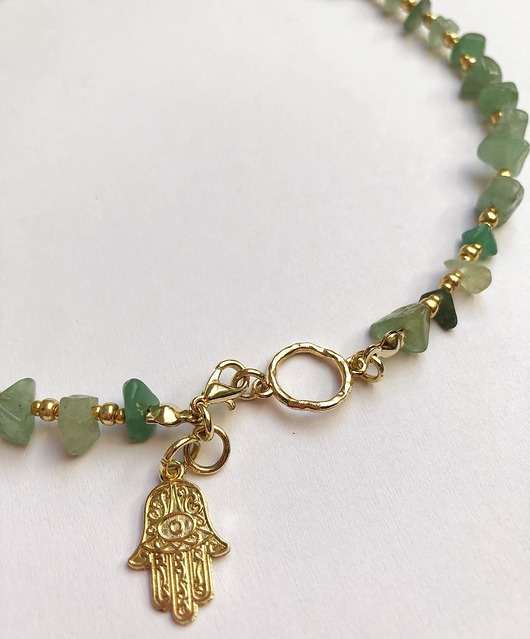 chokery Vintage choker z kamieniami