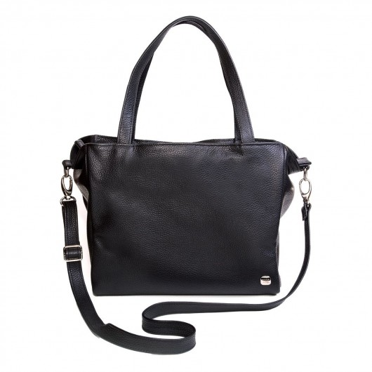 Taylor Zip Black Leather MilliBag