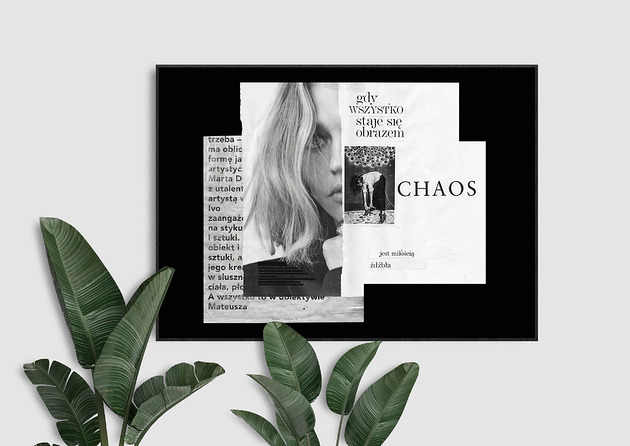 fotografia Chaos - grafika fotograficzna kolaż collage
