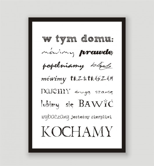 W tym domu... - Poster KOKO by HOKO