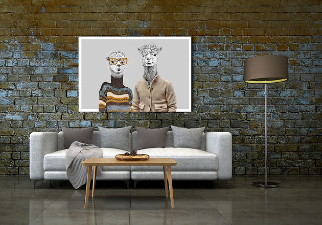 plakaty OBRAZ NA PŁÓTNIE-ALPAKI  120x80