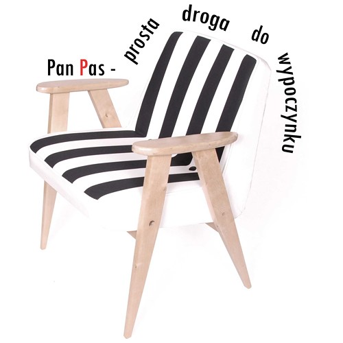 FOTEL Pan Pas furbi