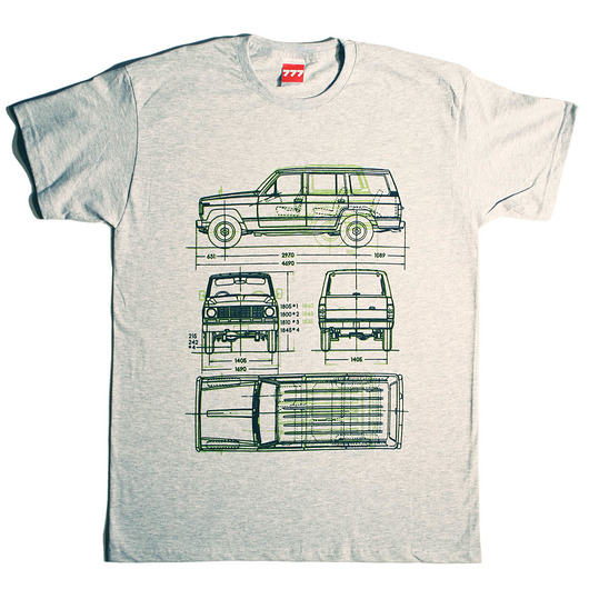 t-shirty męskie Koszulka NISSAN PATROL GRAY tshirt