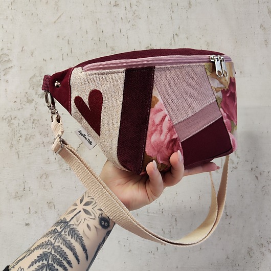 saszetka nerka Nerka XXL unikat miłość