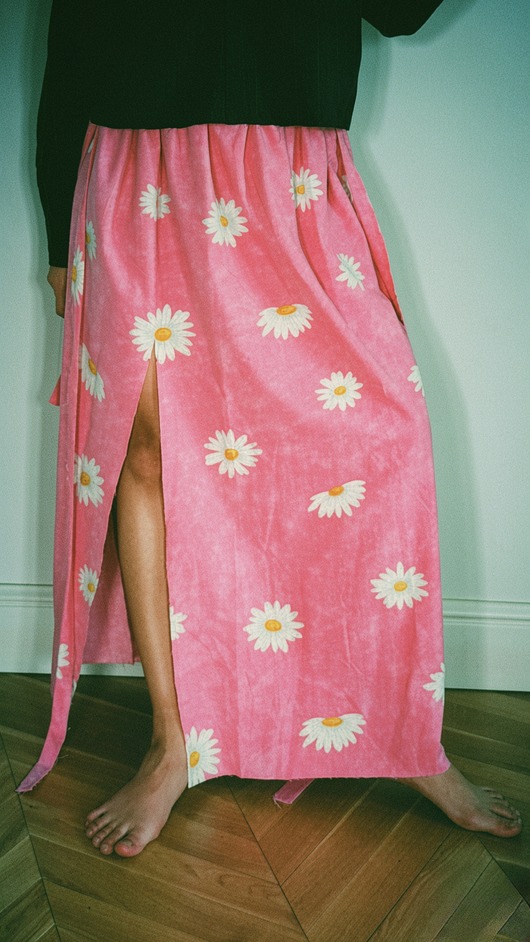 spódnice maxi Spódnica Pink Ending