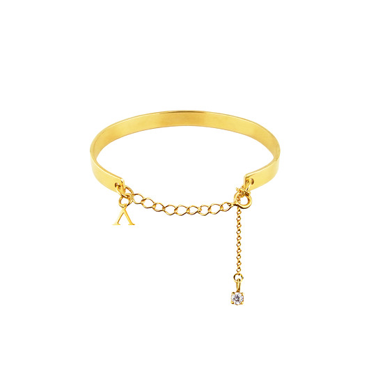 Bransoletka z cyrkonią Gold Belt AFRODITTE COLLECTION