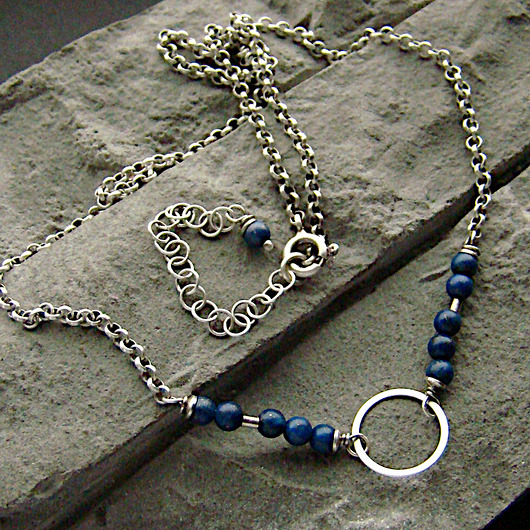 Lapis lazuli - naszyjnik RayOfArt