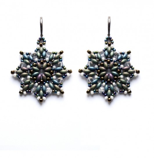 Glossy earrings Republika jewelry