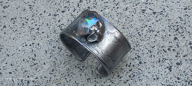 bransoletki wire wrapping Aura - bransoletka regulowana