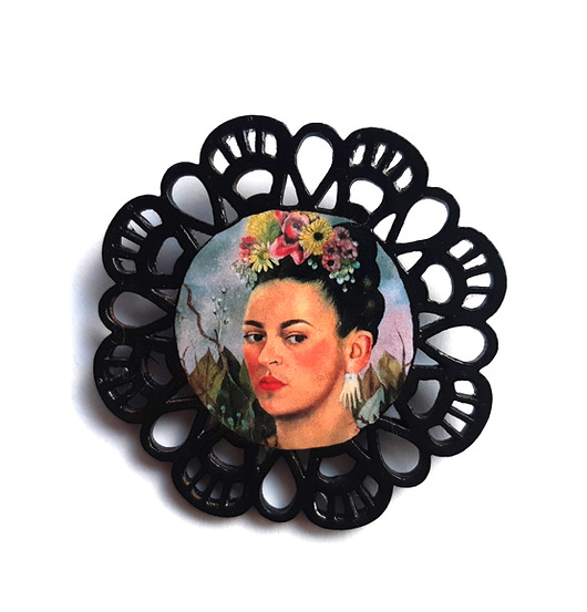broszki Broszka Frida Kahlo