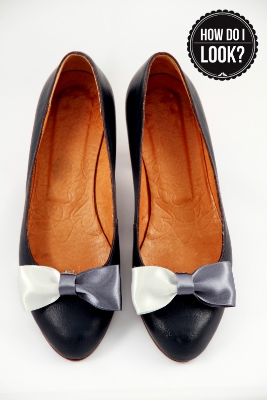 2-Sides Story - Grey/White - klipsy do butów HowDoILook