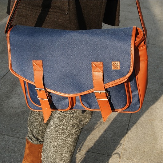 Torba damska listonoszka Nuff Wear - navy Nuff