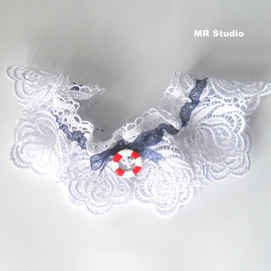 Podwiązka w stylu marynarskim MR Studio