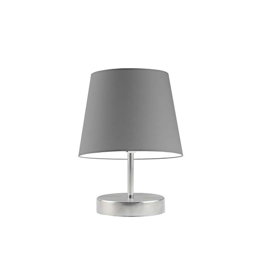 lampy stołowe Szara lampka nocna w stylu skandynawskim ALMADA